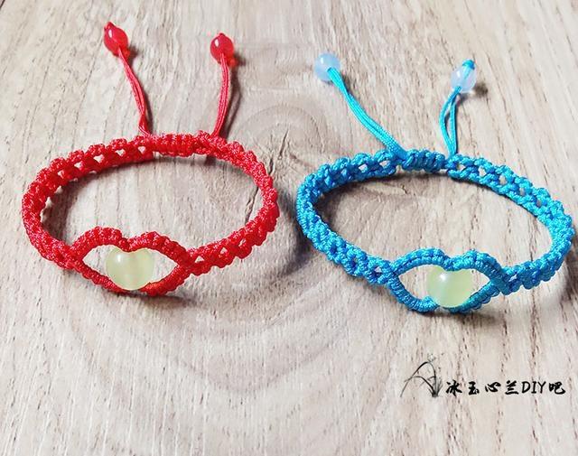 巧手编同心 单珠编绳手链DIY教程
