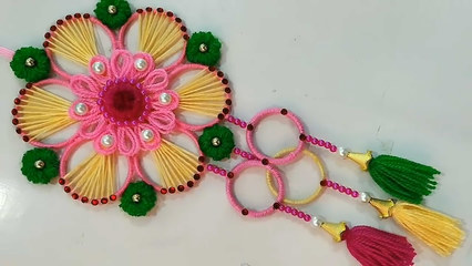 创意手工DIY 零基础制作唯美花型挂饰